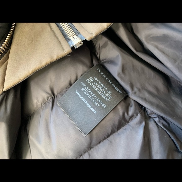 Mackage Villa Down Parka - Olive - Picture 12 of 15
